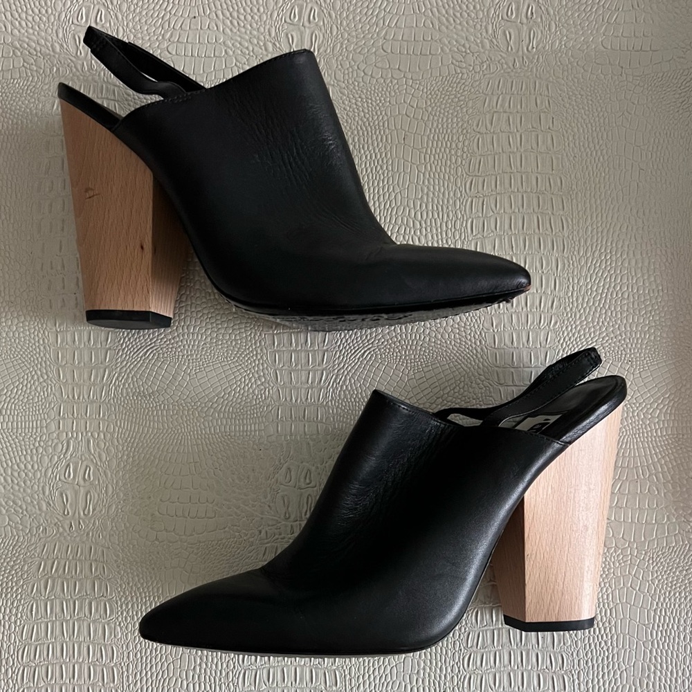 Alice and Olivia Pointy Toe Mules